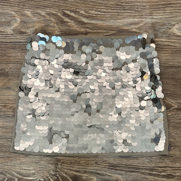 J. Crew Collection Statement Bronze Sequin Mini Skirt 100% Cotton NWOT Size XXS - Picture 2 of 6